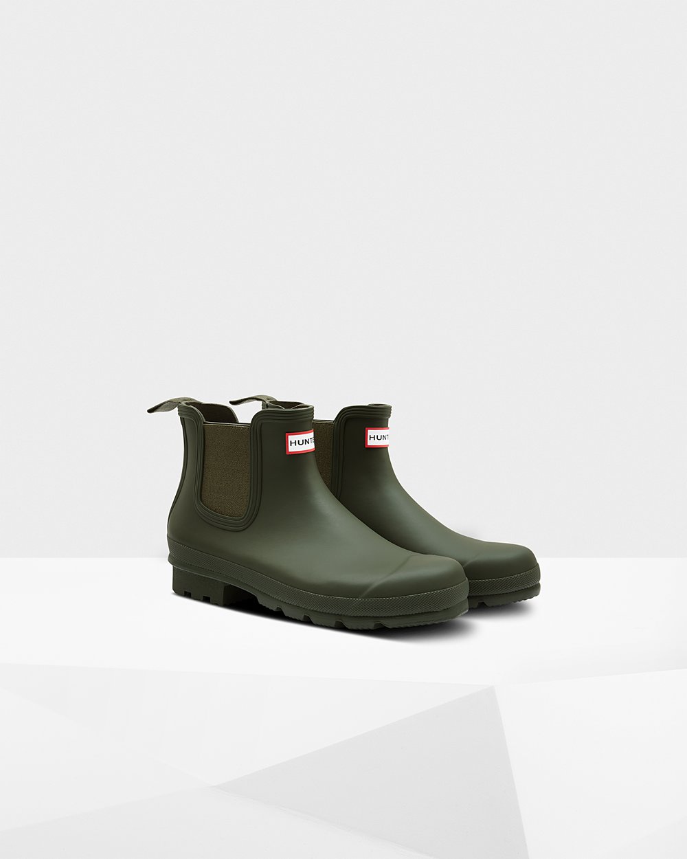 Botas Chelsea Hunter Homem Verde Escuro Oliva - Original - 82RGVKIFU